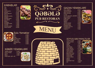 Menu Dizaynı