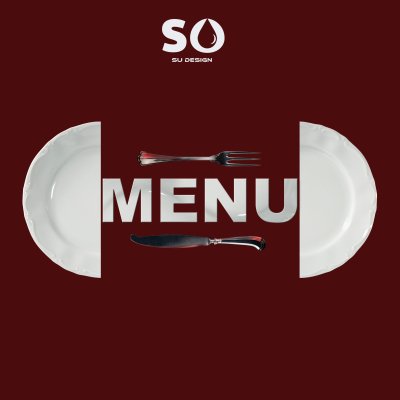 Restoran menyularının dizaynı (QR code daxil)