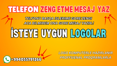 İstəyə Uyğun Hər cür Logolar