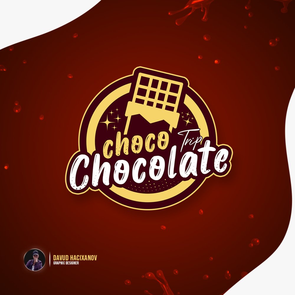 Choco trip Chocolate - İnstagram logo dizaynı