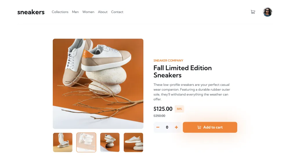 E-Commerce Product Page