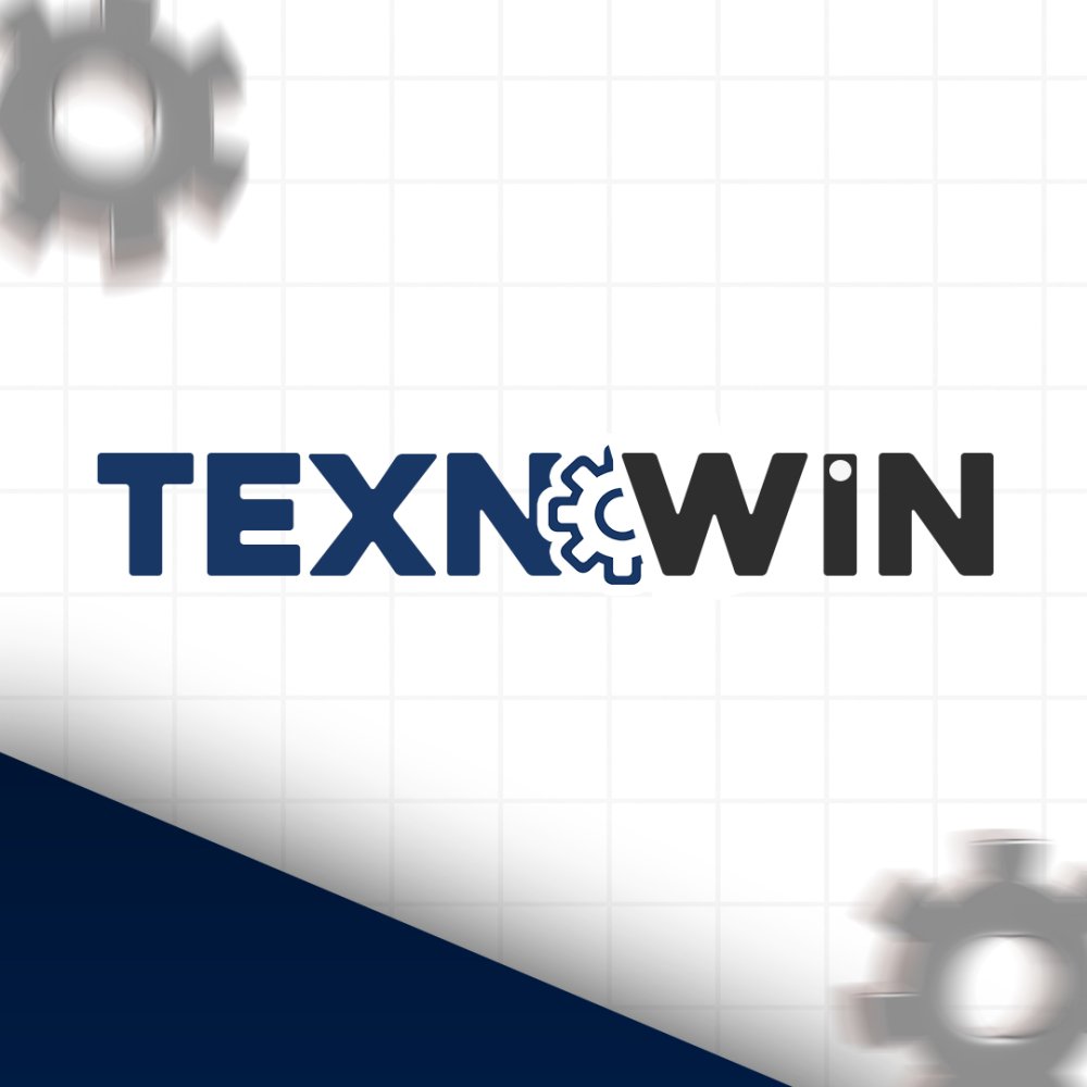 Texnowin.com logo dizaynı